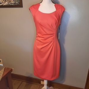 Calvin Klein dress size 10 coral new